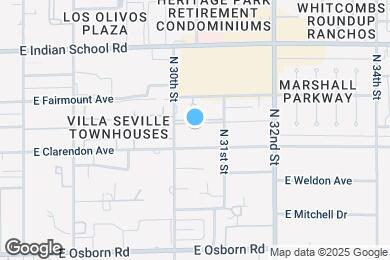 Map image of the property - 3807 N 30th St