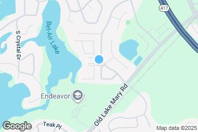 Map image of the property - 2857 Aragon Terrace