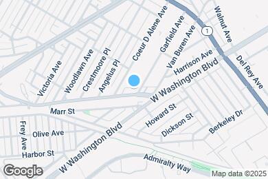 Map image of the property - 2724 Abbot Kinney Blvd