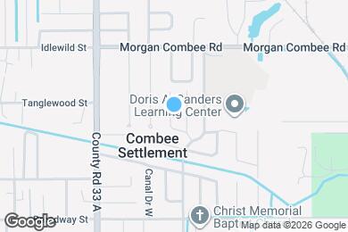 Map image of the property - 1239 Morgan Dr