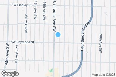 Map image of the property - 5950 California Ave SW