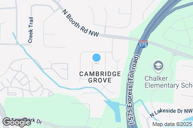 Map image of the property - 3526 Ethridge Ln NW