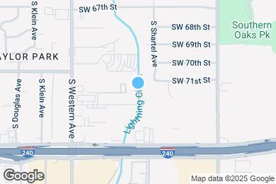 Map image of the property - 711 SW 72nd St