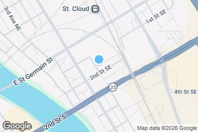 Map image of the property - 122 5th Ave SE