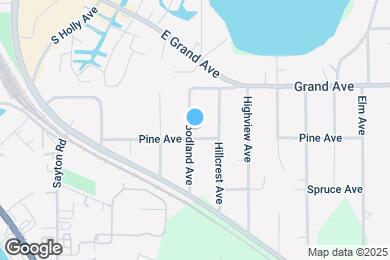Map image of the property - 19 Woodland Ave