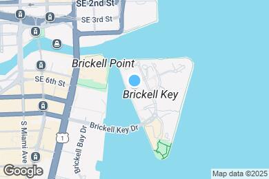 Map image of the property - 701 Brickell Key Blvd