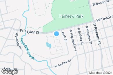 Map image of the property - The Parks on Taylor