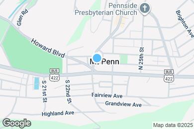 Map image of the property - 17 N 23rd St
