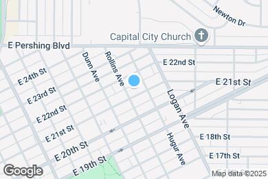 Map image of the property - 1508 E 21st St