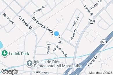 Map image of the property - 1736 Columbia College Dr