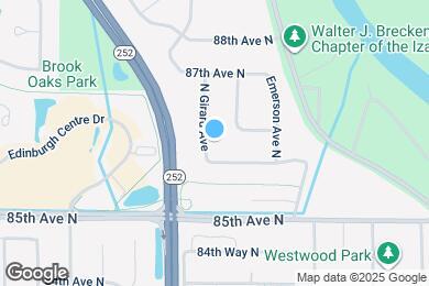 Map image of the property - 8608 N Girard Ave