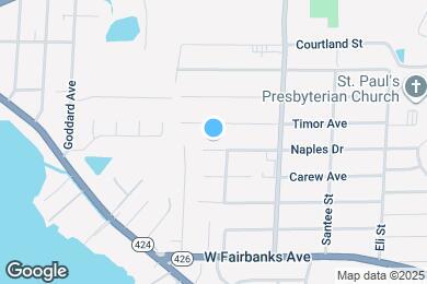 Map image of the property - 1115 Naples Dr