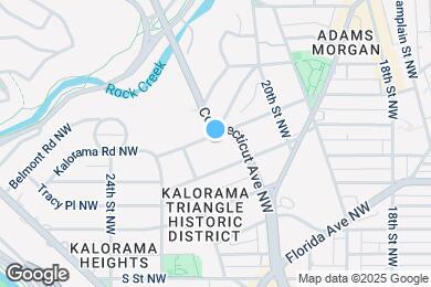 Map image of the property - 2116 Kalorama Rd NW