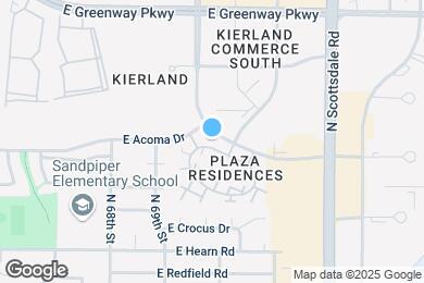 Map image of the property - 7009 E Acoma Dr