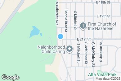 Map image of the property - 2110 Frances St