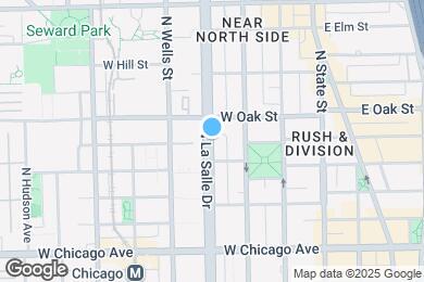 Map image of the property - 1001 N La Salle St