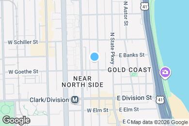 Map image of the property - 1314 N Dearborn St