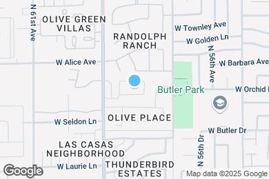 Map image of the property - Hidden Village