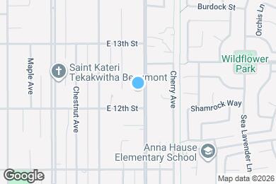 Map image of the property - 1211 Pennsylvania Ave