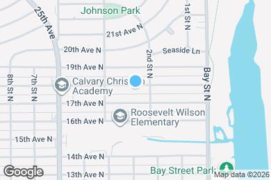 Map image of the property - 221 18th Ave N