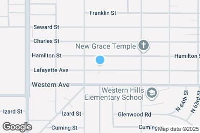 Map image of the property - 6772 Lafayette Ave