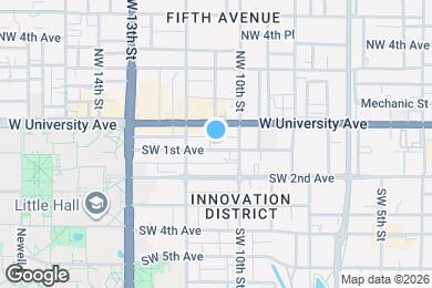 Map image of the property - 1026 SW 1st Ave