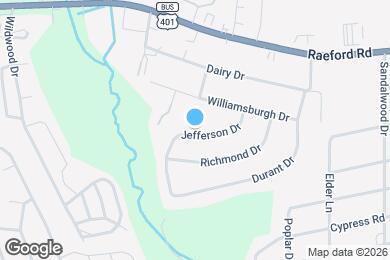 Map image of the property - 322 Jefferson Dr