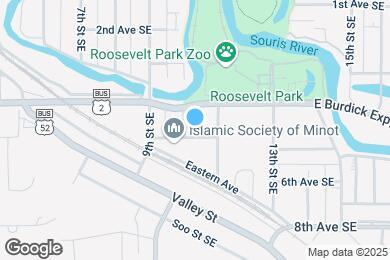 Map image of the property - 1011 5th Ave SE