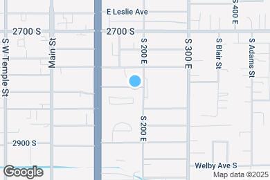 Map image of the property - 180 E Sunset Ave