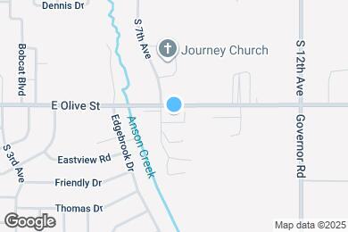 Map image of the property - Olive Terrace Apartments