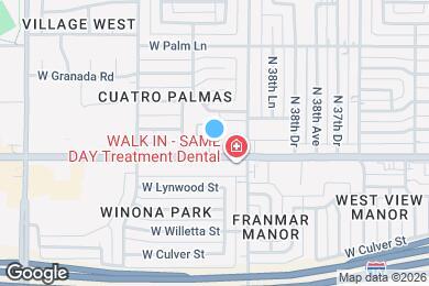 Map image of the property - Rancho Cielo