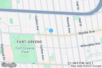 Map image of the property - 150 Clermont Ave