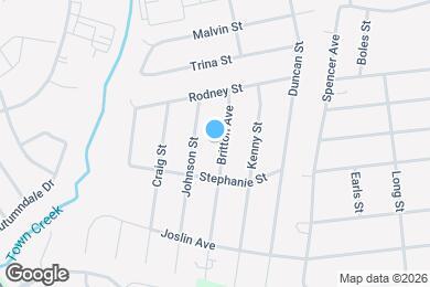 Map image of the property - 837 Britton Ave