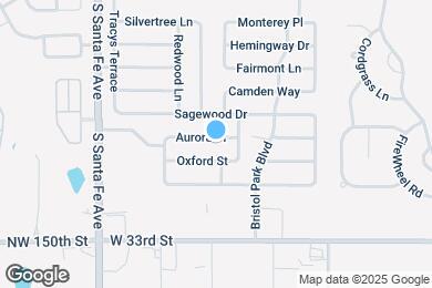 Map image of the property - 1916 Aurora Dr