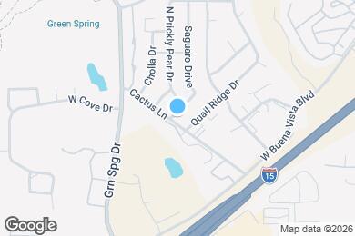 Map image of the property - 212 Saguarro Dr