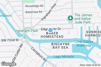 Map image of the property - 100 Edgewater Dr