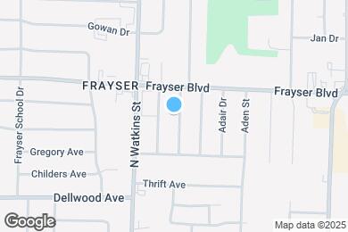 Map image of the property - 3325 Beechmont St