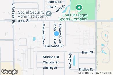 Map image of the property - 17 Pinewood Ave