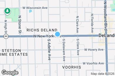 Map image of the property - 422 W New York Ave