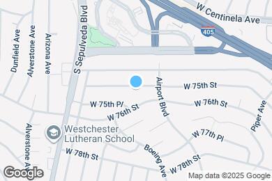 Map image of the property - 6038 W 75th St