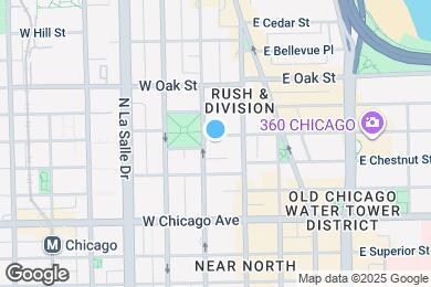 Map image of the property - 33 W Delaware Pl