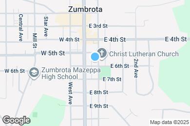 Map image of the property - 576 East Ave
