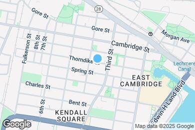 Map image of the property - 70 Thorndike St