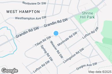 Map image of the property - 2510 Tillett Rd SW