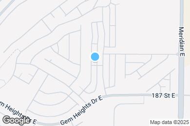 Map image of the property - 18427 96th Ave E