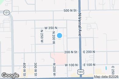 Map image of the property - Twin Cedar Apartments