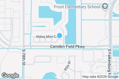 Map image of the property - 8217 Water Tower Dr