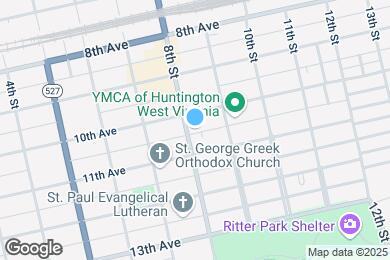 Map image of the property - 1018 8th St