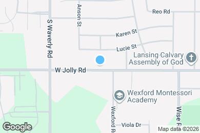 Map image of the property - 3538 W Jolly Rd