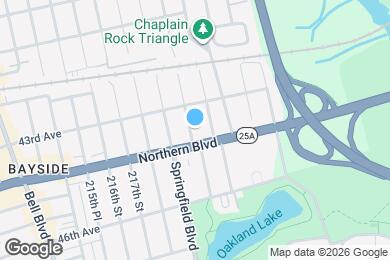 Map image of the property - 43-27 220th St